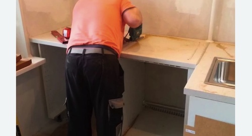 Сборка кухонного гарнитура. Новодвинск